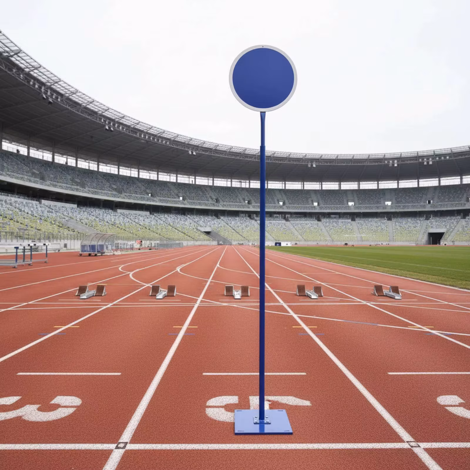Athletics Starting Podium Anti-Slip Mobile Referee Stand Sports Equipment Thickened