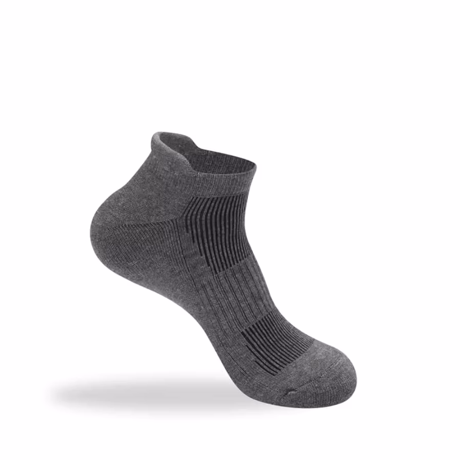 Unisex Crew Socks, 6-Pack, Premium Silk and Wool Blend, Soft Breathable Athletic Socks, Multi-Color Black/White/Gray