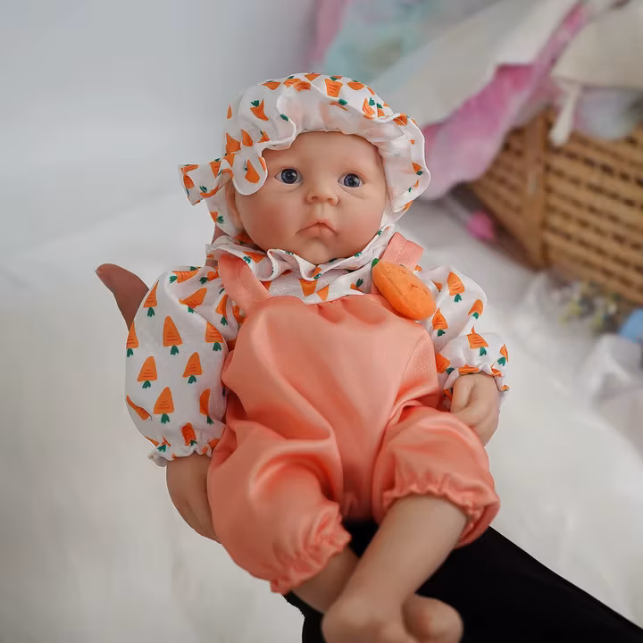 12" Micro Preemie Full Body Silicone Baby Doll Lifelike Mini Reborn Doll Surprice Children Anti-Stress My Melody Reborn Dolls