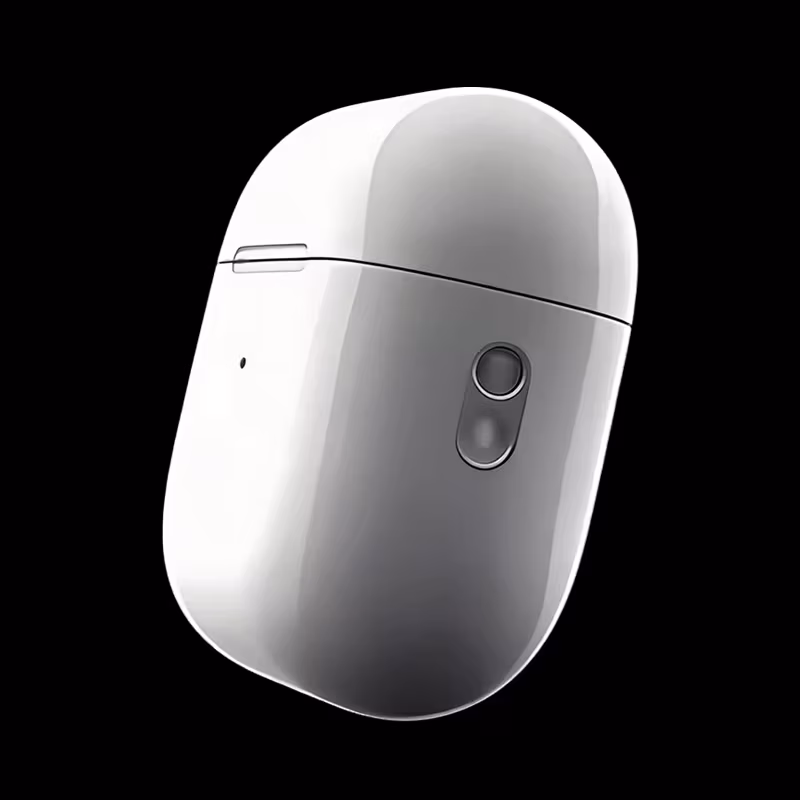AT1-Wireless headphones with noise cancellation, in-ear type, equipped with a charging case, high-fidelity stereo sound.