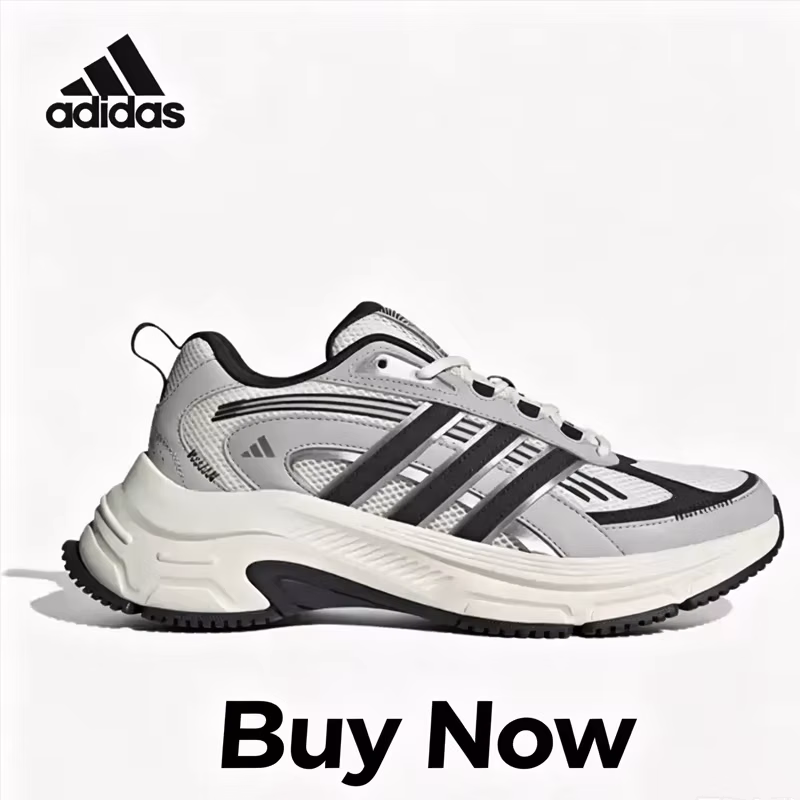 Adidas JQ0255 Men Women Chunky Sneakers Mesh Synthetic Upper Soft Lining Durable Rubber Sole Daily Street Sport Running Trainers