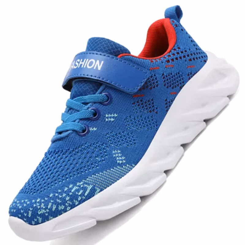 Fashion Children's Sneakers Breathable Mesh Boys Casual Shoes Sport Running Kids Lightweight Outdoor Sneakers Girls Tenis