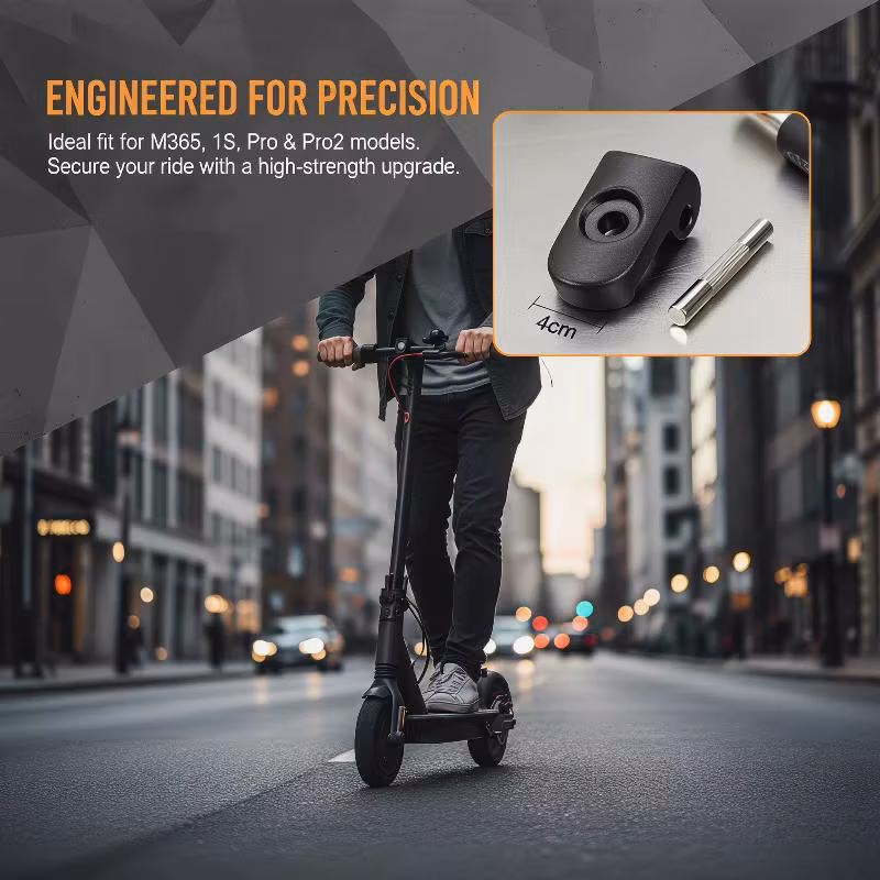 Electric Scooter Folding Hook Buckle Latch Axle Compatible with M365 Pro Durable High Strength Repair Spare Parts for Users