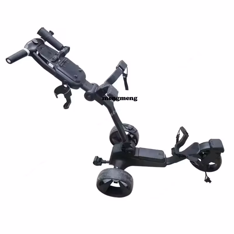 Electric Golf Scooter Folding Remote Control Trolley with Lithium Battery 3 Wheels Electric Golf Trolley