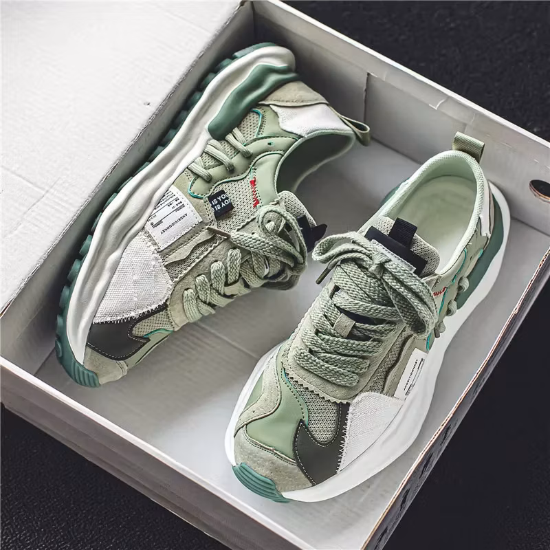 Summer mesh breathable shoes Casual Versatile Men's Sneakers Shoe Outdoor fashion Shoes Lace Up Male Flats Tenis Zapatos