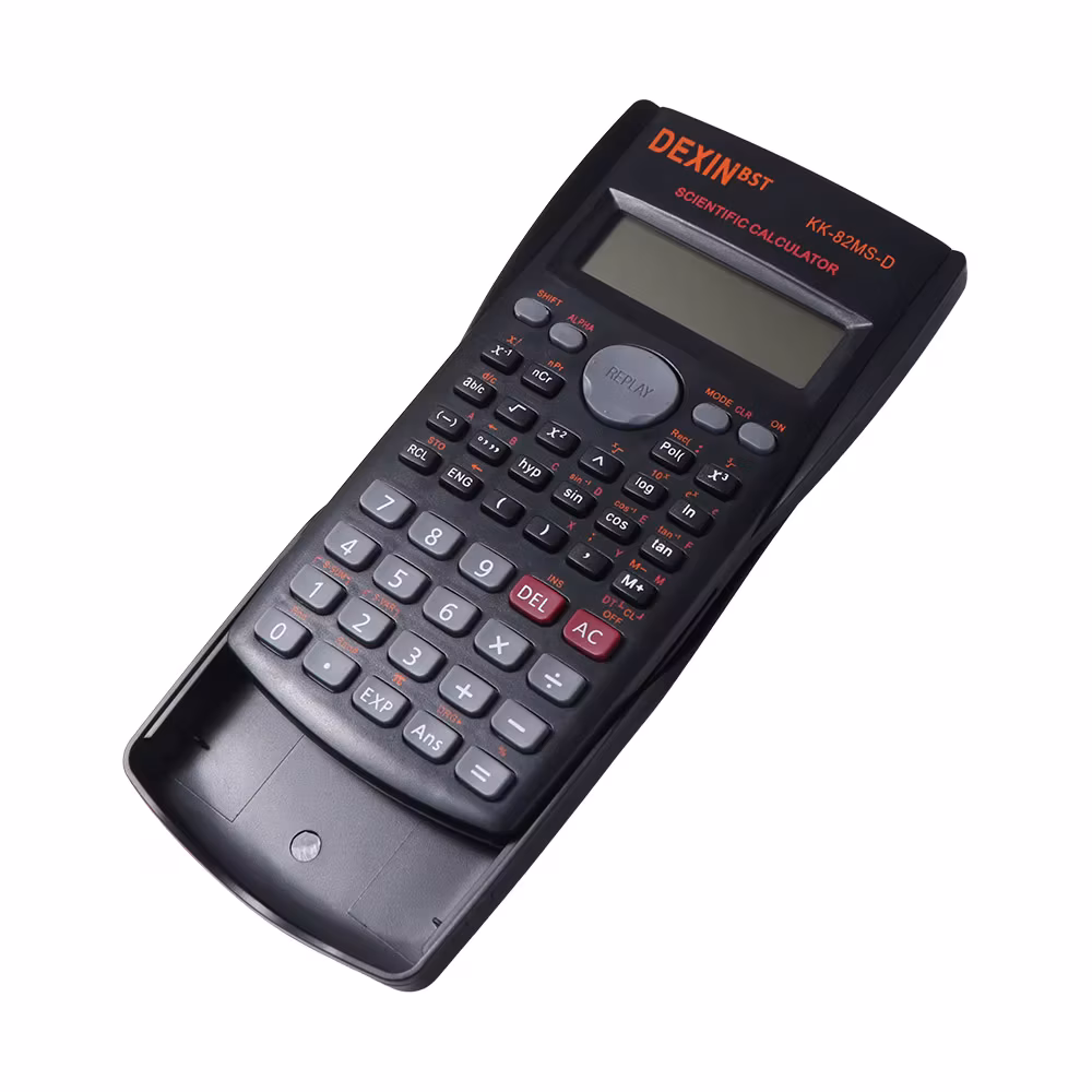 12 Digits Display Scientific Calculator 2-Line Screen Big Screen 240 Functions Calculator Simple Operation Portable