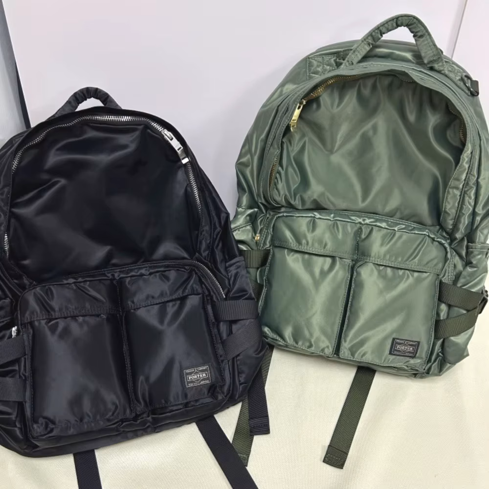 Porter Tanker 622-19842 Soft Nylon Backpack Men Large Capacity Laptop Hiking Business Travel School Bag Sport Anti-theft Daypack