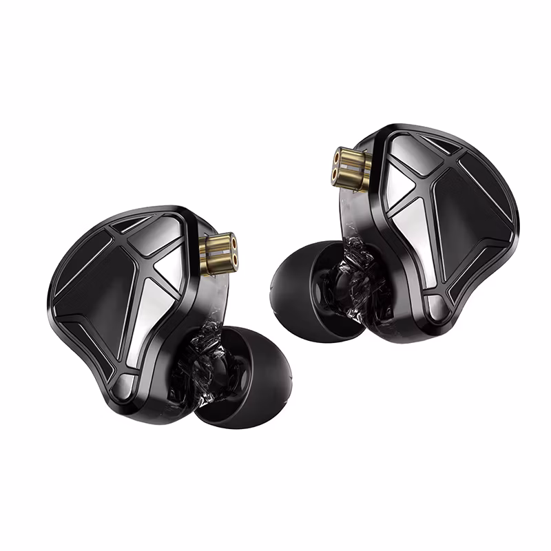KZ Axas Fps Gaming Iem Headphones Professional Tunable Dsp Noise Canceling Detachable 2Pin Cable Ergonomic E-Sports Earbuds