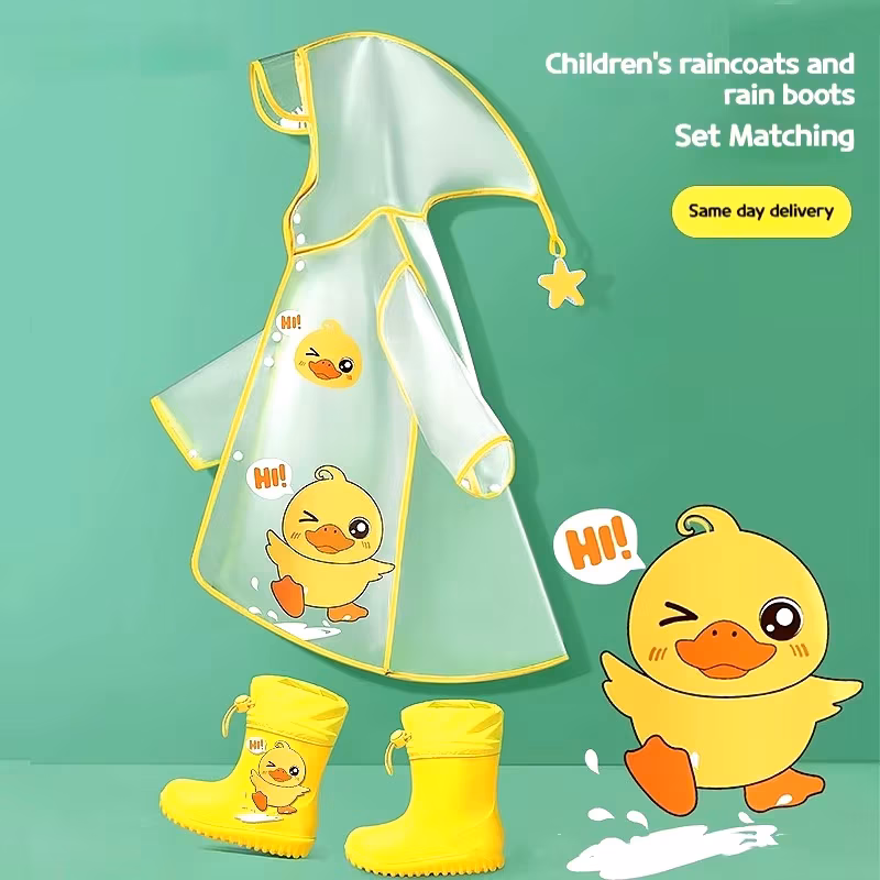 Special Raincoats for School Students Boys And Girls Waterproof Outdoor Rain Jackets Protective Coats