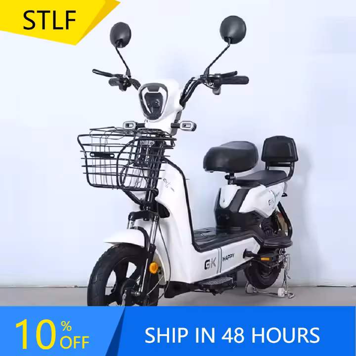 Ytyin Wholesale City Electric Bike Colorful Electric Bicycle Popular Scooter Smart Digital Electronic Motor 350W 500W 1000W Opti