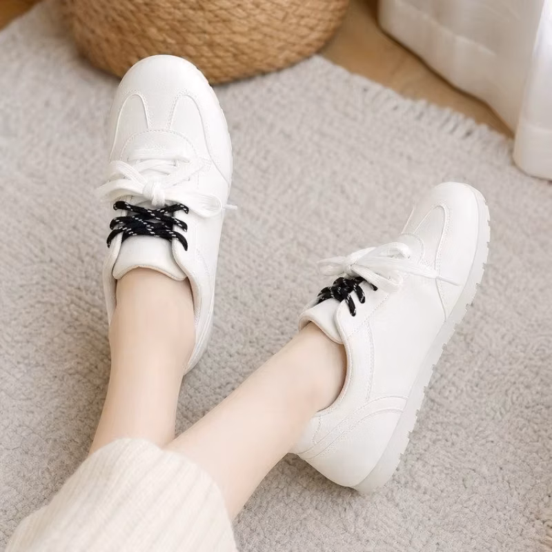 Plus Size Casual Running Sneakers Outdoor Sports Women White Shoes Fashion Breathable Shoes Novelty Fitness Jogging Trainers