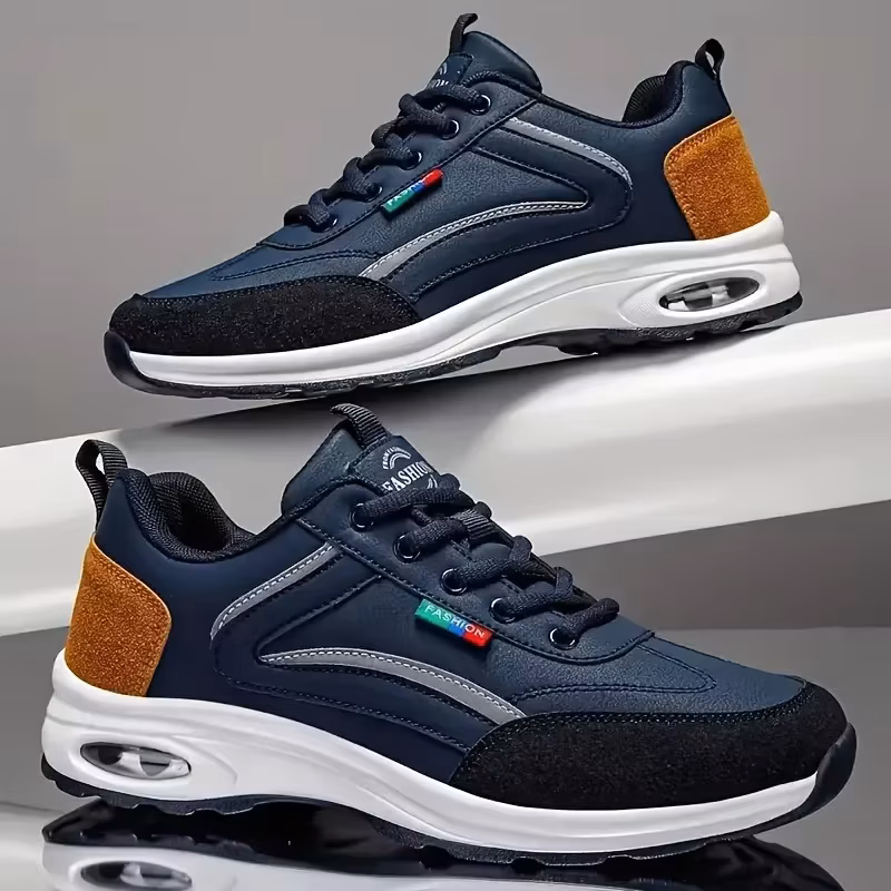 Men’s Outdoor Hiking Shoes Breathable Shock-Absorbing Reinforced Toe Cap for Extreme Durability Camping Shoes Sneakers Men