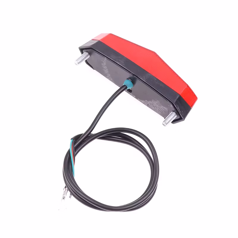 12V-80V Electric BikeTaillights Led Safety Warning Rear Lamp For E-scooter Ebike Warning Taillights Bike Accessories