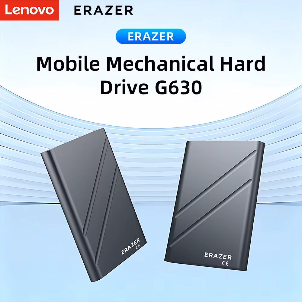 Lenovo Erazer G630 External Hard Drive, Usb 3.0 2.5" Portable Hdd, High Speed External Hard Disk for PC Laptop