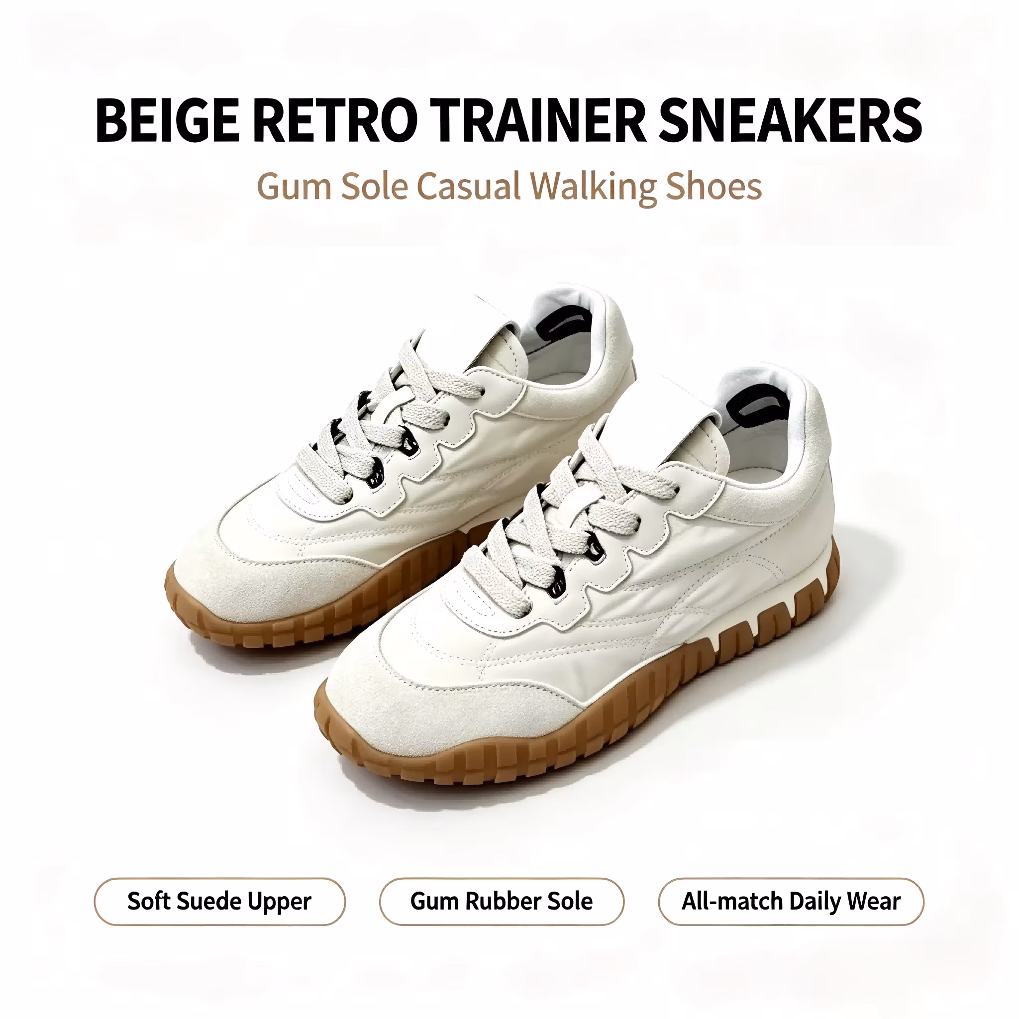 -brand Women's Athletic Shoes, Height-increasing, Durable Running Shoes, Outdoor Hiking and Casual Shoes, Luxury Gifts.