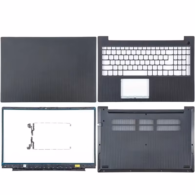 Cases For Laptop Lenovo V15 G2 Alc Itl Ijl Lcd Back Cover Front Bezel Palmrest Upper Lower Bottom Shell Hinges Black 5CB1B96446