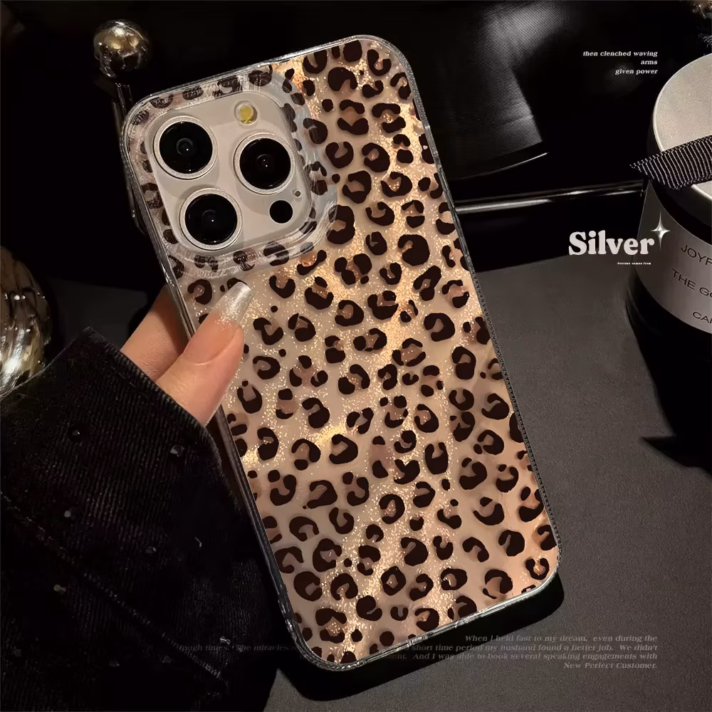 Modern Leopard Phone Case For Samsung Galaxy S26 S25 Edge S24 Plus Note 20 Ultra S23 FE S22 A56 A55 A54 A53 A36 Shockproof Funda
