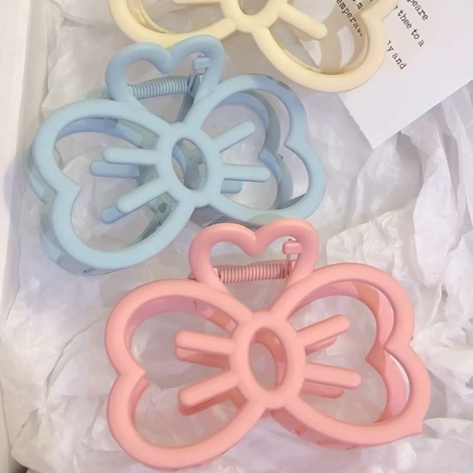 1PC Candy Color Cat Bow Hair Clip Plastic Claw Clip Fashion Crab Hair Clip For Girls Sweet Hair Claw Women Hair Accessories