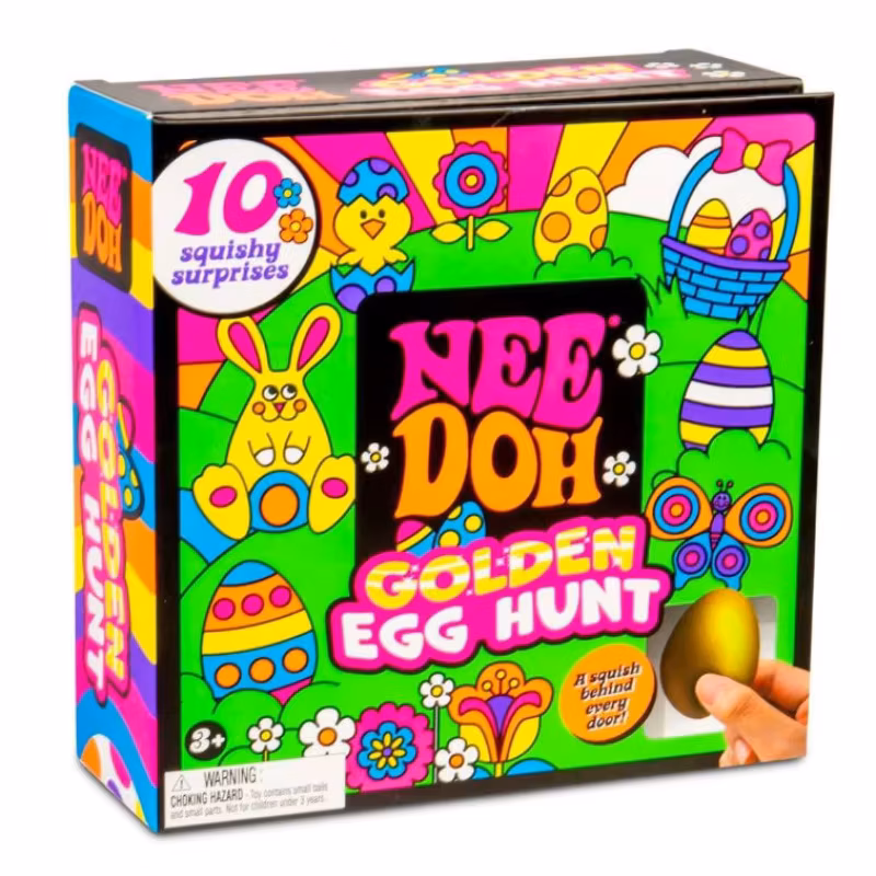 ND Squishy Calendar 10pcs Blind Box, Mini Squishy Gift Box, Christmas & Easter Toys