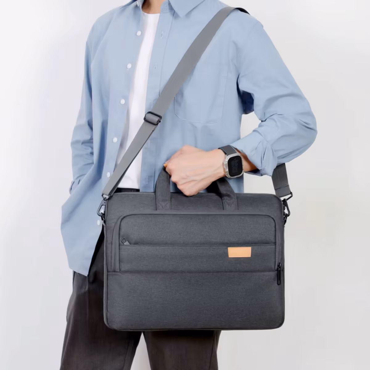 Laptop Bag Satchel Suitable for Savior R9000P Alien 16inch 17inch Game Notebook 15 Points 6inch Shadow Elf Inspiron Shoulder Crossbody Male Large Capacity Lenovo Asus