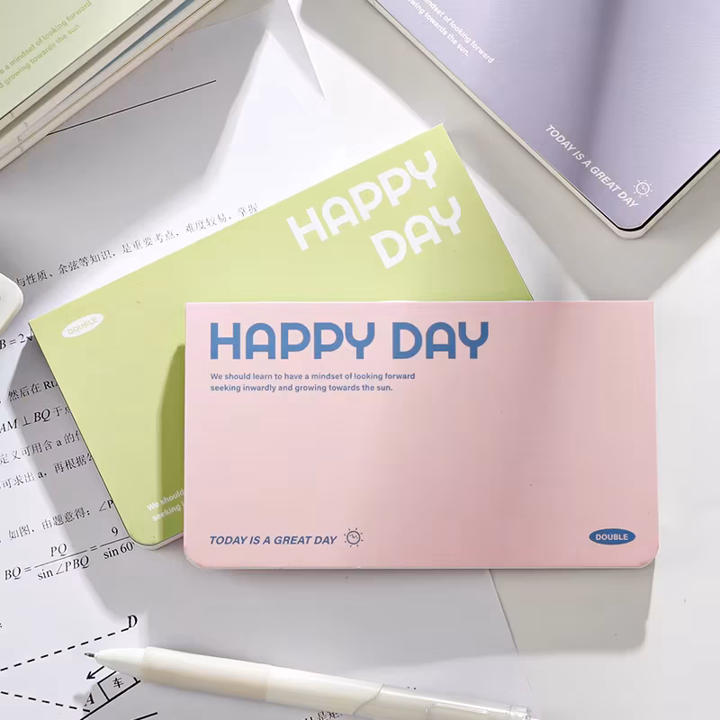64 Sheets Notebook Is Portable, and The Horizontal Notepad Is Simple and High-value. Kawaii Notebook Notebooks Diary Binder Note