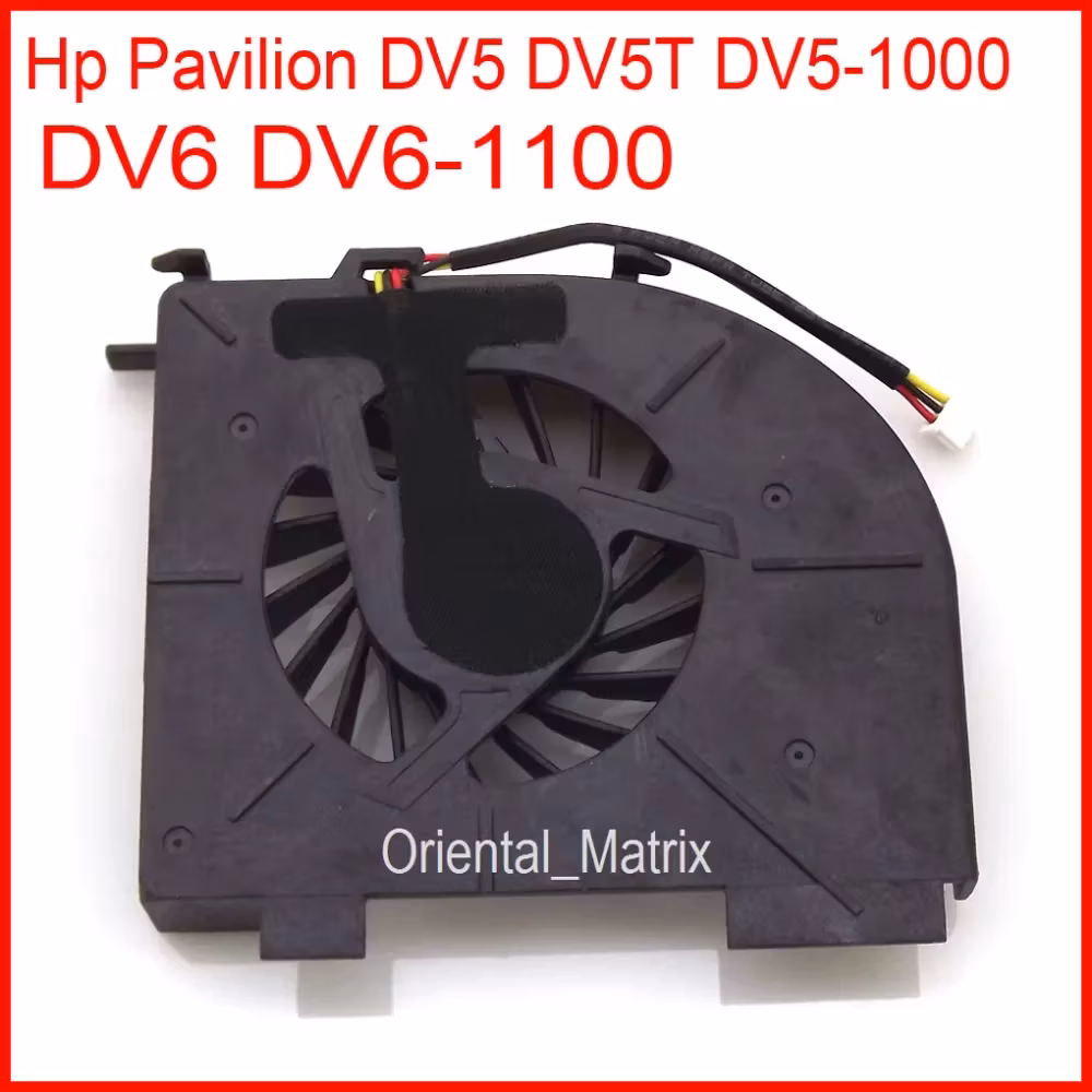 KSB0505HA 8J75 5V 0.38A For Hp Pavilion DV5 DV5T DV5-1000 DV6 DV6-1100 Laptop Cpu Cooler Cooling Fan