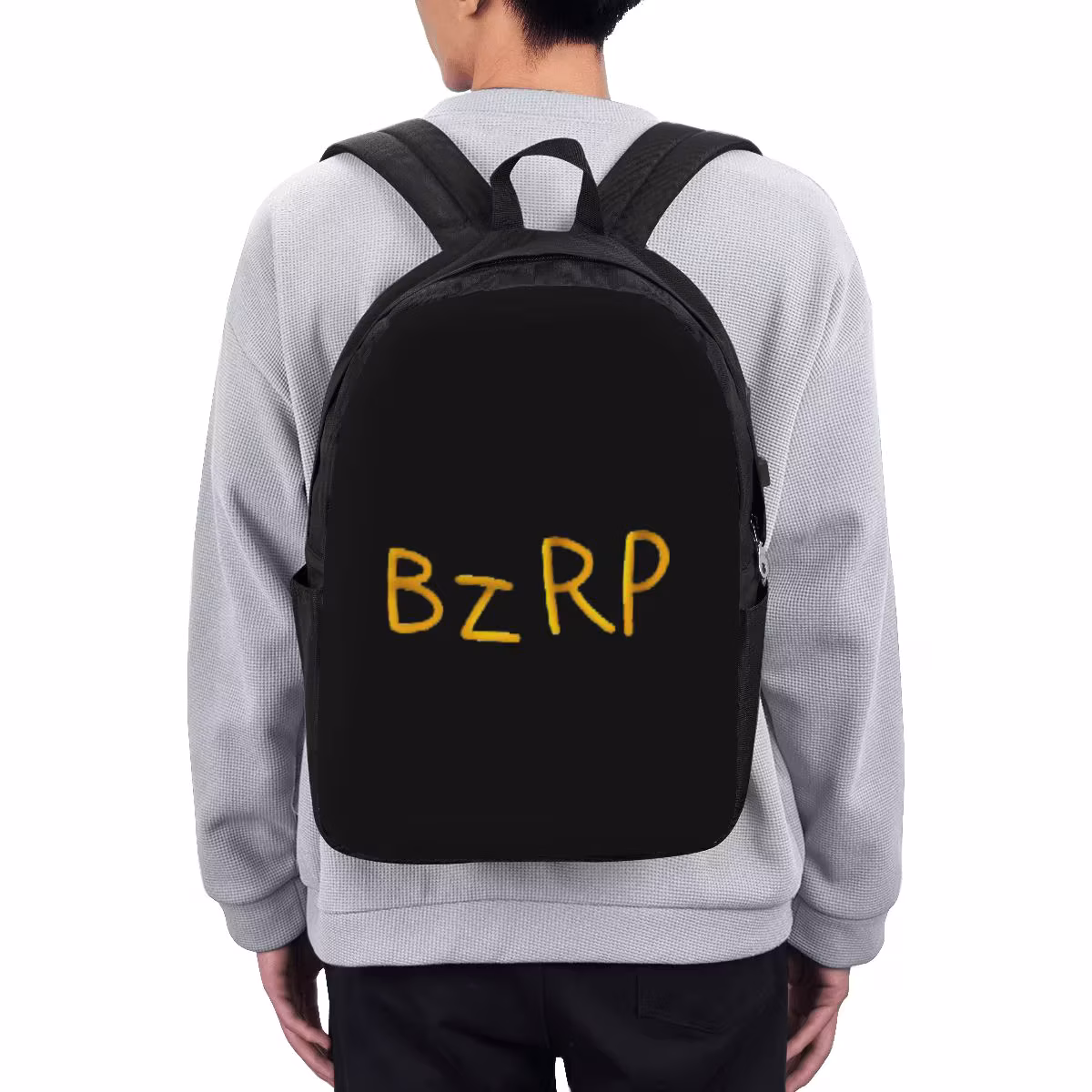 Bizarrap Cap (Bzrp) Backpack Travel Notebook Bag Computer College Student School Bag Laptop Shoulder Bags for Men Women