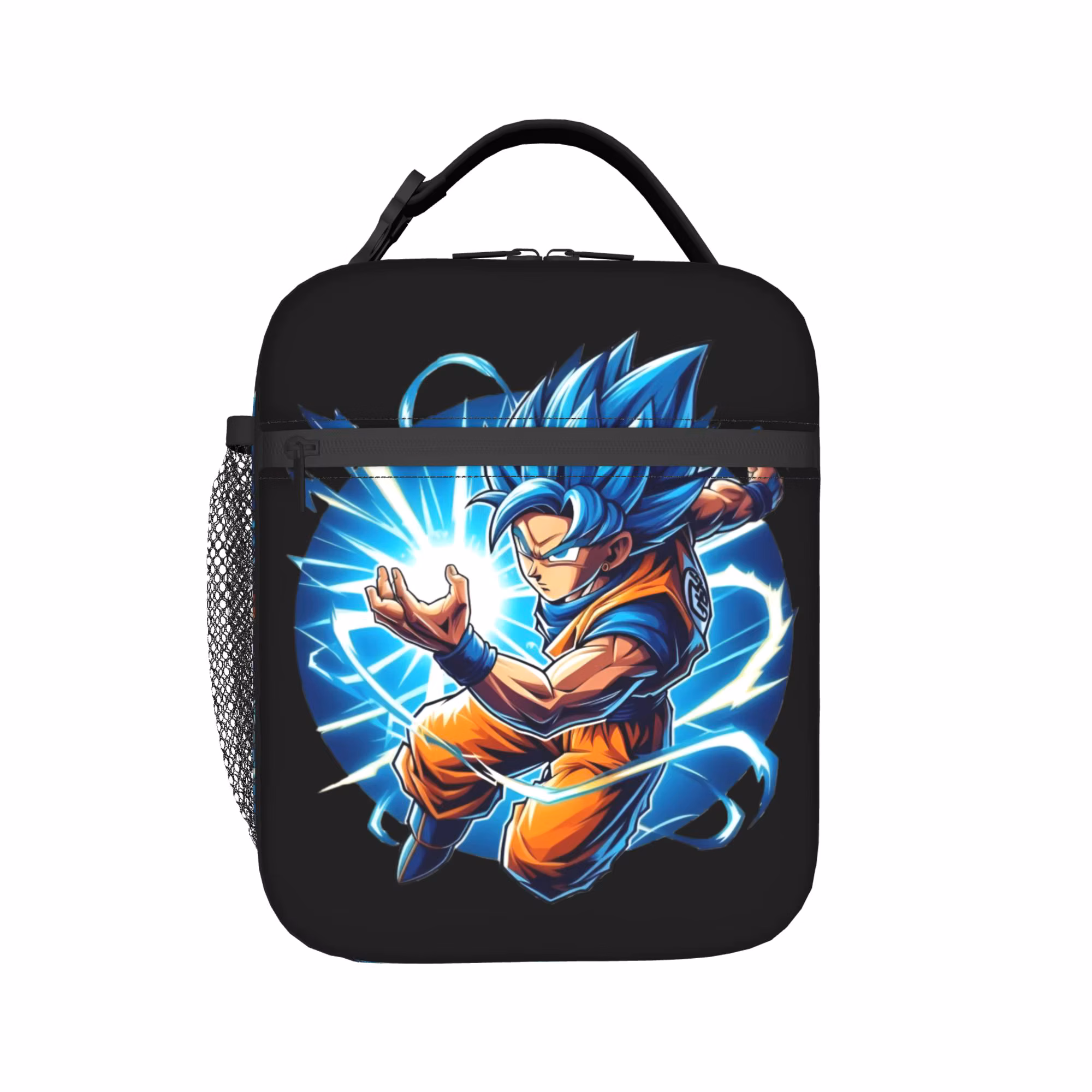 Custom Dbz Dragons Goku Ball Insulated Lunch Bag for Work School Warrior Waterproof Thermal Cooler Lunch Box Men Women