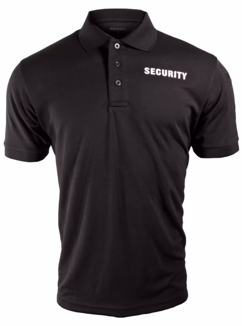 Polo Shirt with Propper Short-sleeved Safety Uniform Polo Shirt Command Custom Polo Shirts Custom Initials Sports Shirt, Gift