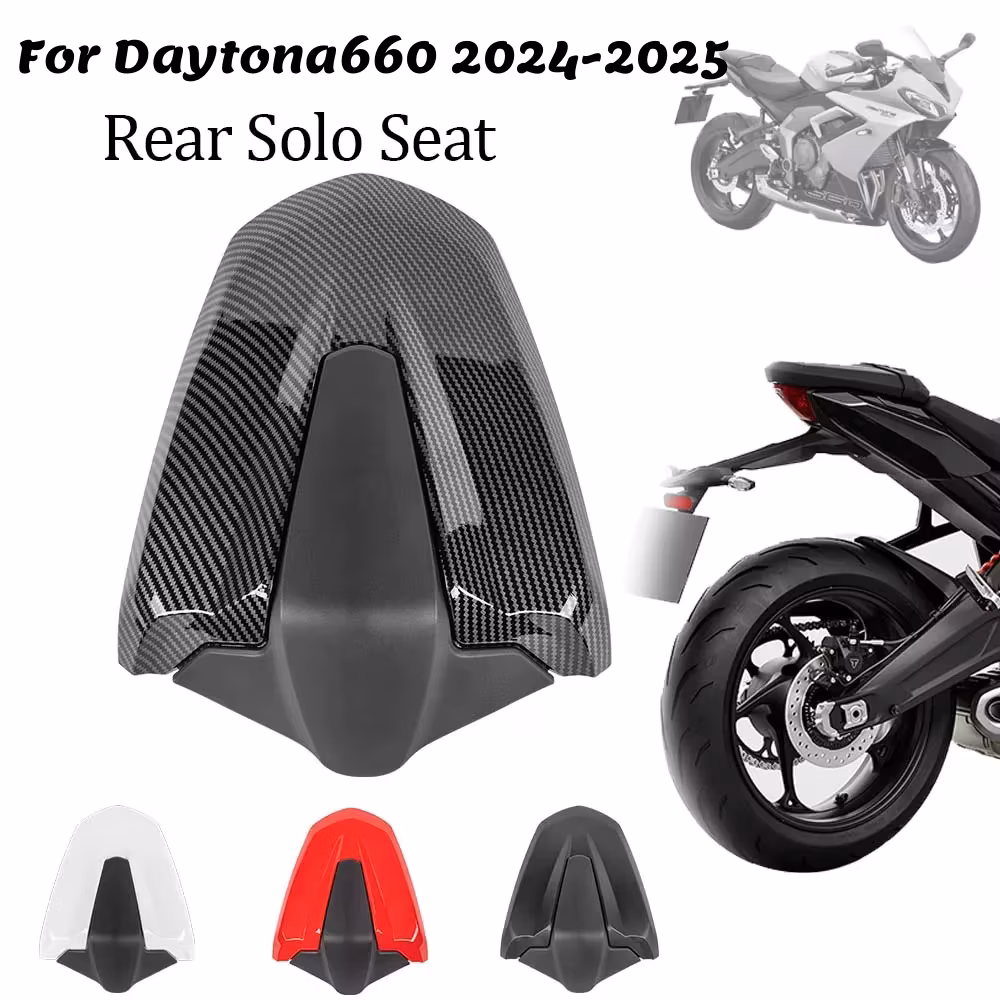 For Triumph Daytona 660 Daytona660 Single Solo Rear Seat Cover Fairing Cowl Passenger Pillion Motorcycle Accessories