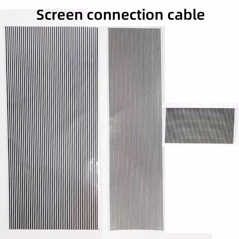 Zebra line/conductive paper Lcd screen calculator electronic scale connection flat wire 1.0mm 1.6mm pitch
