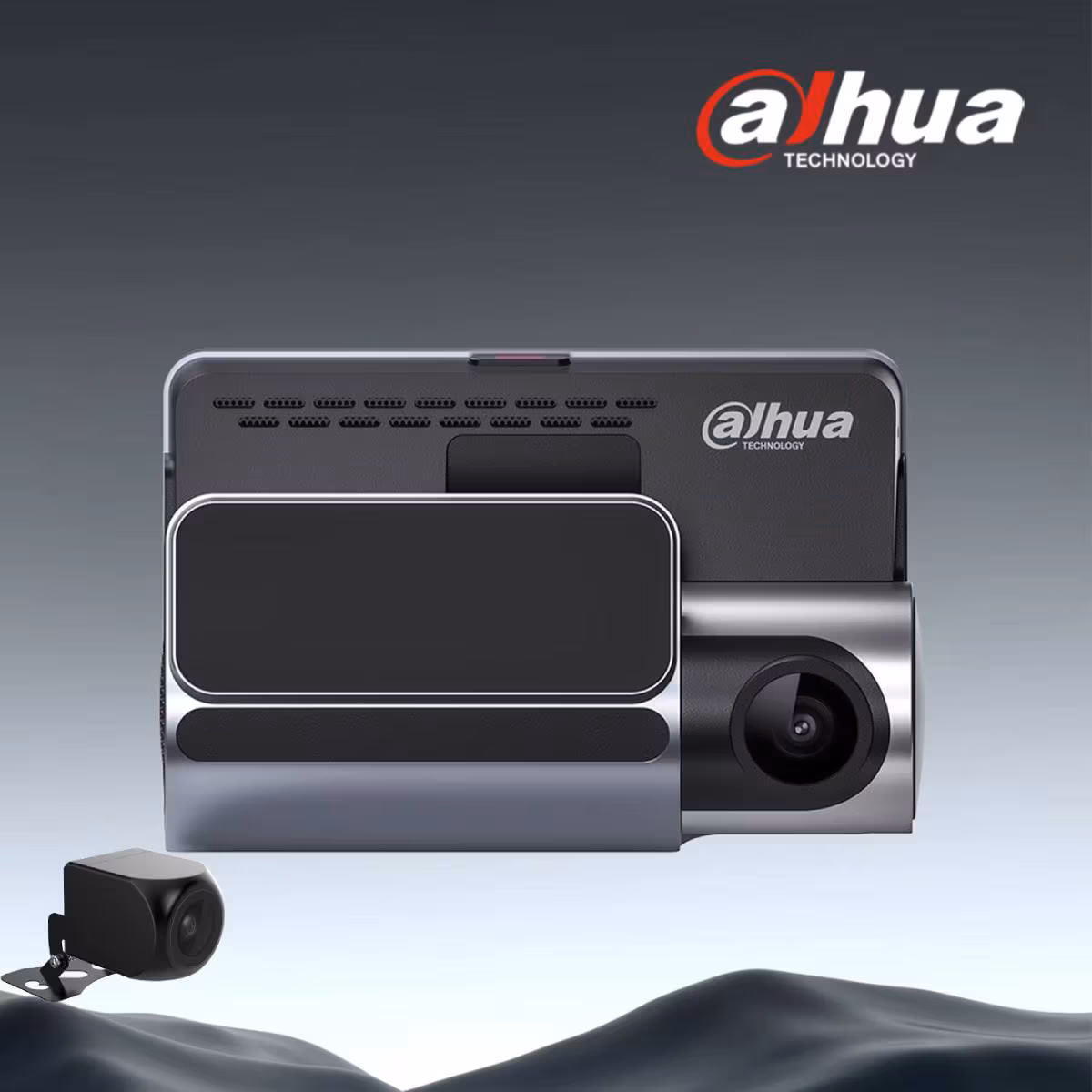 Dahua S6 2K Dash Cam Front And Rear Dual Lens Touch Screen WiFi App/Voice Control Build-in Gps Loop Recording For Car Dashcam