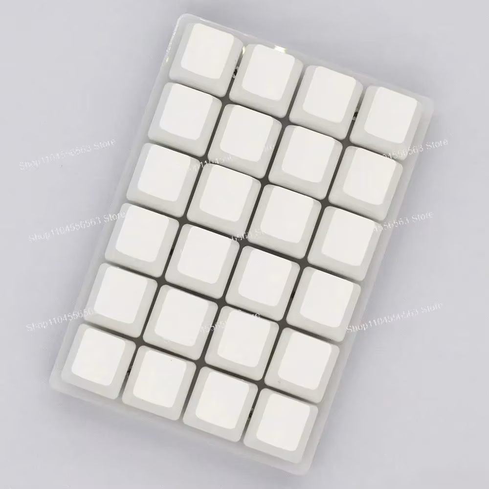 Compact 24-Key Wireless Keyboard with Mechanical Switches, Bluetooth & 2.4G, Customizable & Programmable for Productivity