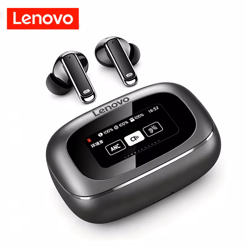 Lenovo Tour PRO6 Touch Multi Functional Screen Long-lasting Battery Life Tws Wireless Anc Noise Cancelling Enc Heavy Bass Earbud