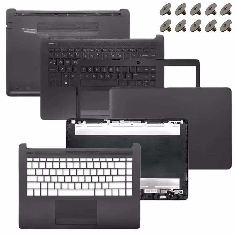 Laptop Case For HP 14-CM 14-CK 14-DG 240 G7 245 246 G7 Lcd Back Cover/Front Bezel/Hinge/Palmrst Upper/Bottom Case L44056-001