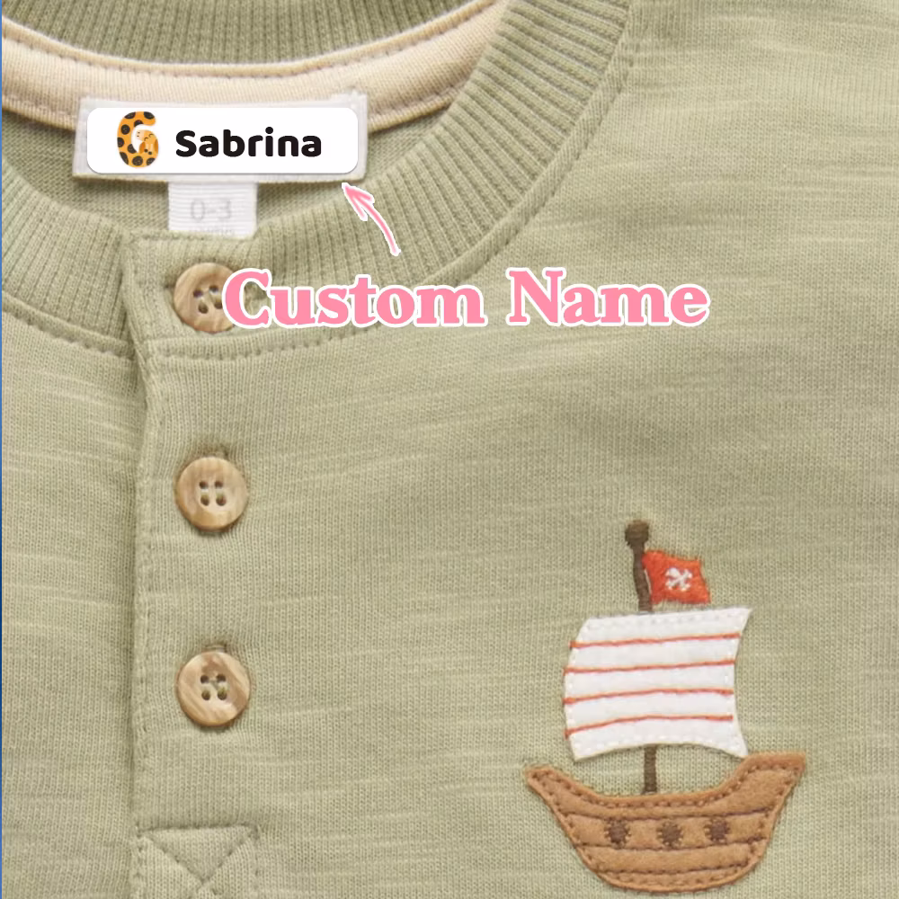 Custom animal Name Sticker,Transparent Waterproof Stickers for Kids,diy Name Labels for School Bag Bottles Box Mug Uniform