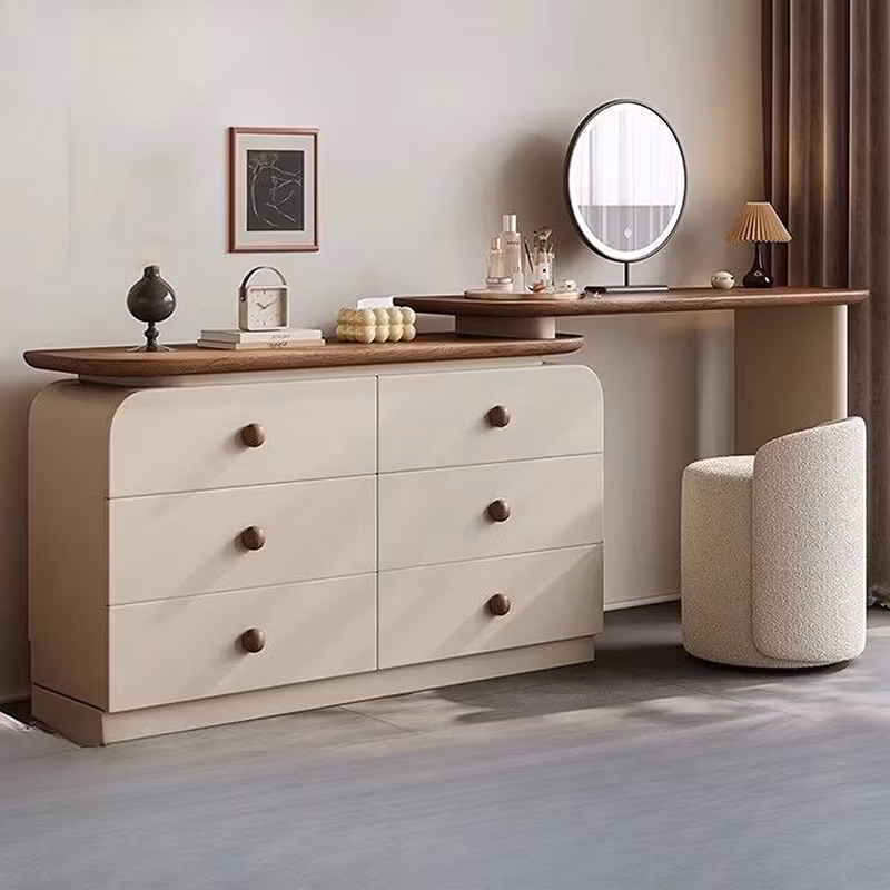 M Wood Shelf Vanity Table College Dorm Essentials Big Luxury European Dressing Table Storage Mesa Hotel Furniture m