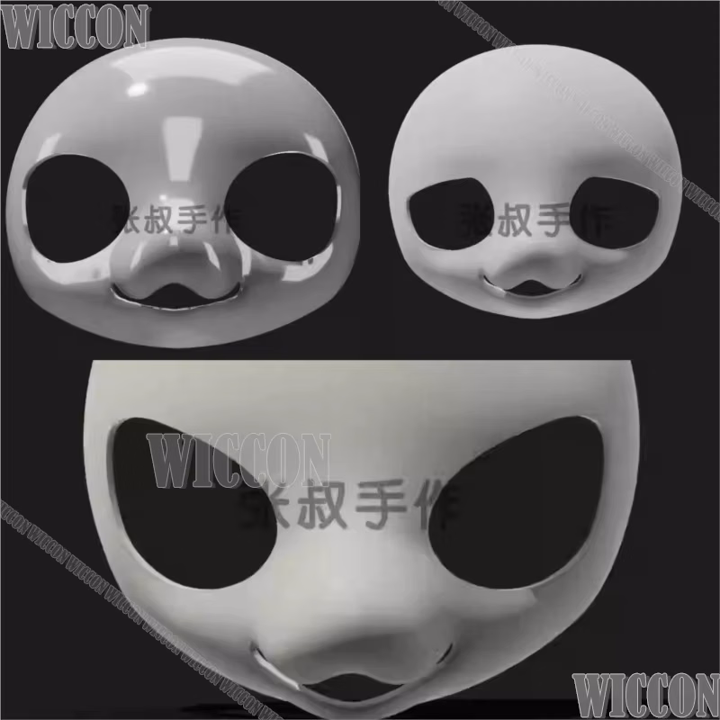 Kig Furry Animal Skull Cosplay Fursuit Kig Mask 3D Cute Kawaii Mask Girl Women Man Halloween Party Cos Gifts Roleplay Customized