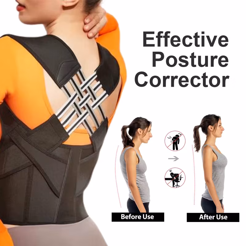Shoulder and Back Posture Correction Camel Straps Adult Breathable Back Correction Back Support Sitting Position Correction Tool