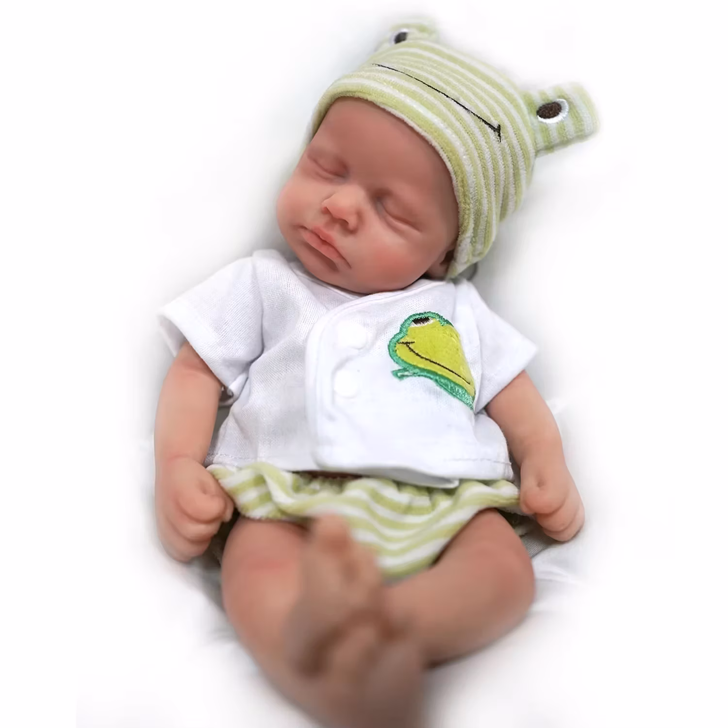 12" 30Cm Boy Micro Preemie Full Body Silicone Baby Doll Lifelike Mini Reborn Doll Surprice Children Anti-Stress My Melody