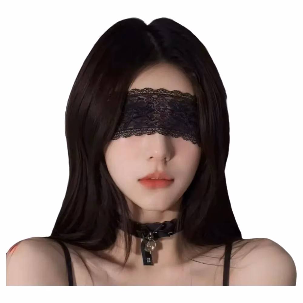 Sexy Lace Eye Mask Black Floral Blindfold for Women Men Couples Role Play Costume Accessory Halloween Party Supplies