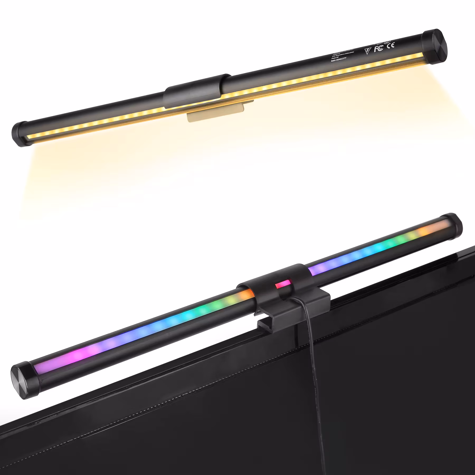 Computer Monitor Light Bar Table Lamp For Work Study Read Gaming Dimming Lighting 44cm Stepless Dimming Usb Desk Lamp