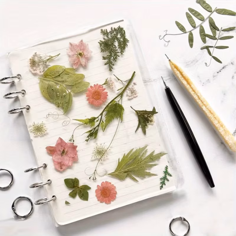 1 Set Silicone Notebook Cover Mold with Two Triple Ring Binders, Epoxy Resin Mold, Diy Casting Tool for Resin Book Covers