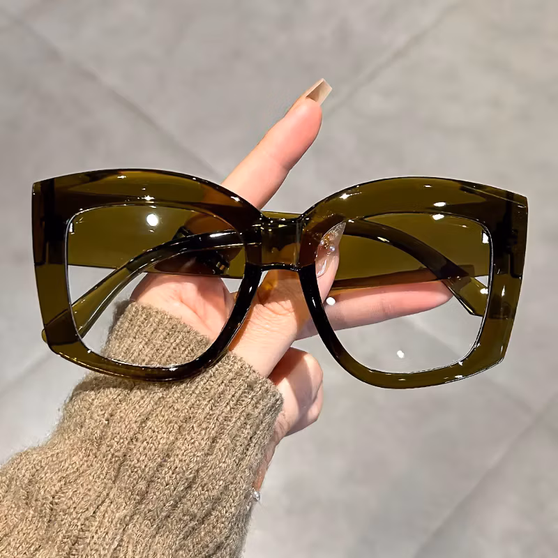 Anti Blue Light Glasses Men Women Transparent Computer Eyeglasses Square Frame Eyewear Blocking Optical Spectacle Eyeglass