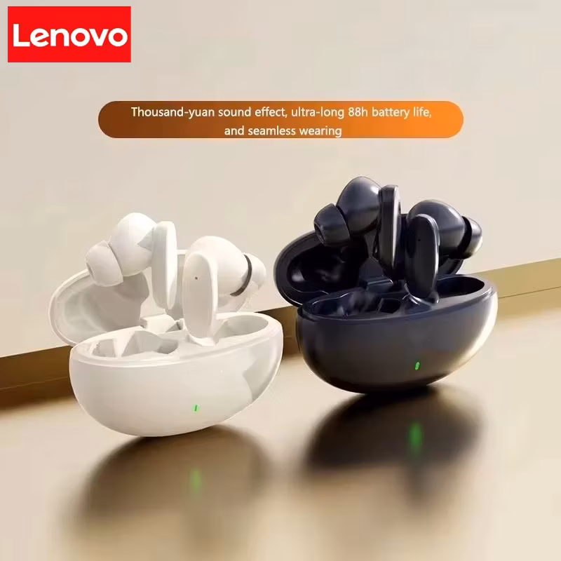 Lenovo Wireless Earphone Bluetooth Headsets Tws 5.3 Stereo Earbuds Hifi Headphones HD Microphone For Iphone And Android