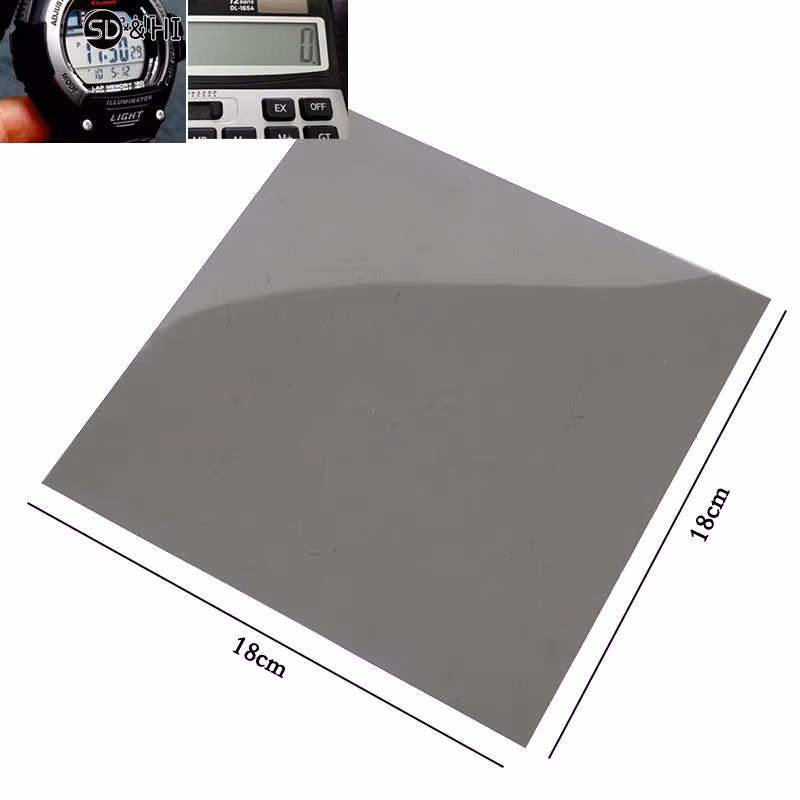 18cm 1pc Polarizing Film Polarizer Watch Multimeter Calculator Lcd Display Repair