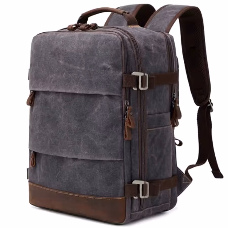 Travel Backpack for Men Carry On Backpack Flight Approved Personal Item Backpack, Laptop Backpack Casual Daypack Weekender Busi