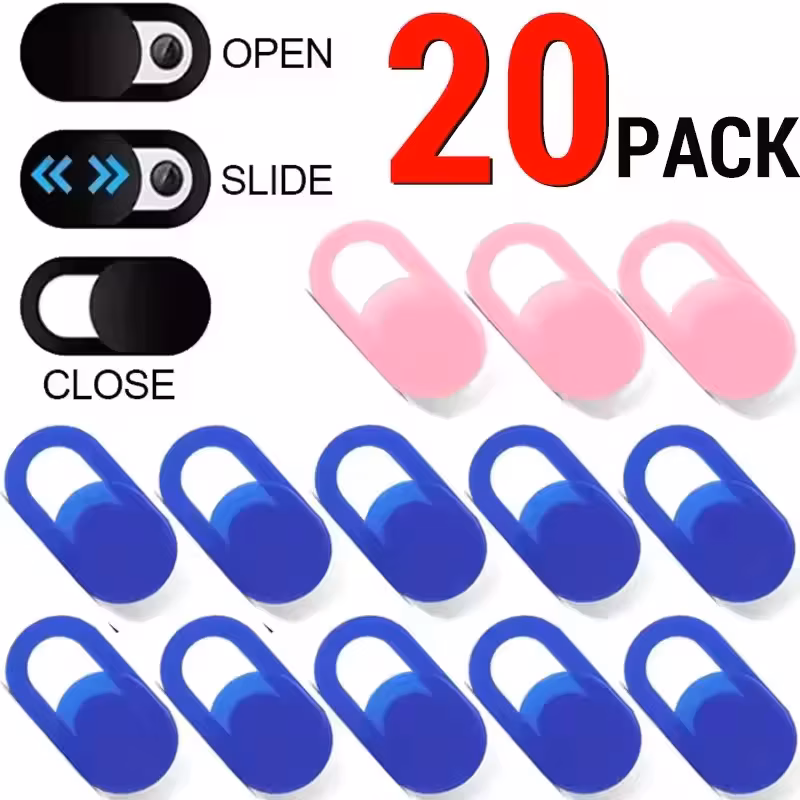 Laptop Webcam Cover Universal Mobile Phone Camera Cover Slide Webcam Blocker Tablet Privacy Lens Stickers For PC iPad Macbook