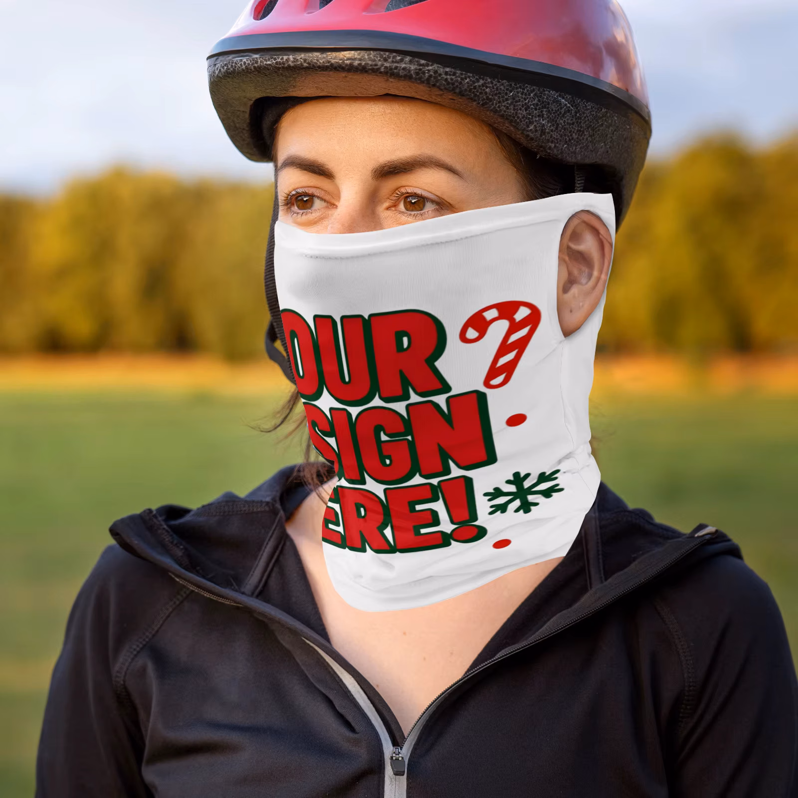 Custom Bandana With Your Text Logo Photo Personalized Versatile Bandana Design Your Own Customized Neck Gaiter Motorcycle Mask