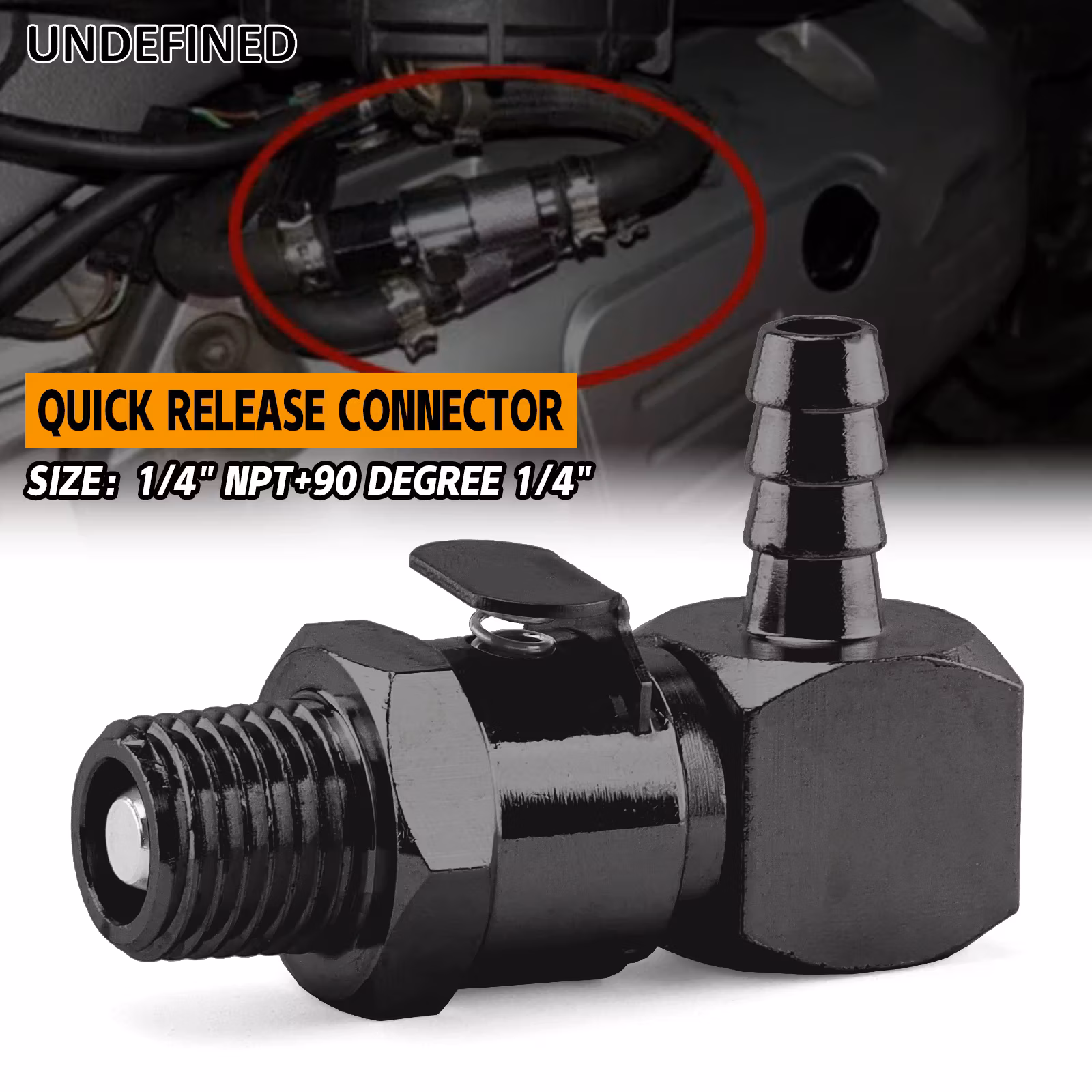 For Bmw R1200GSW R1200R S1000RR Ducati 748 916 996 998 Triumph Daytona TT600 Fuel Pump Quick Release Metal Connector Chrome